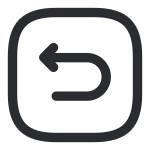 Back Square SVG Icon